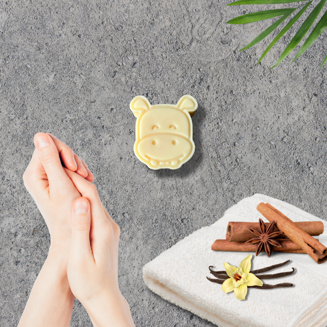 Hippo Head Shaped Lotion Bar