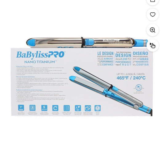 Babylisspro Nano Titanium Prima3000 Ionic Straightener 1 In