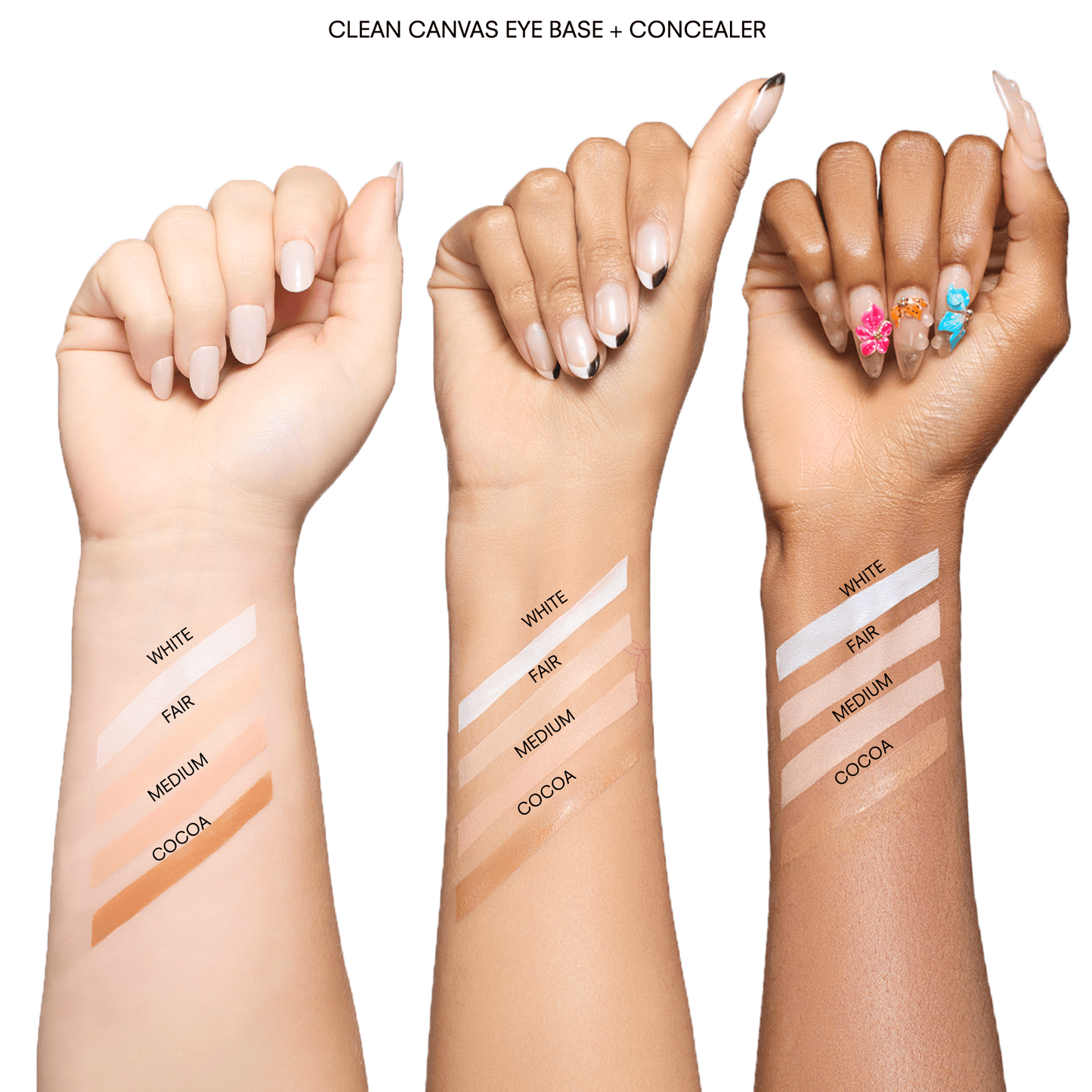 Clean Canvas Eye Concealer and Base Fair