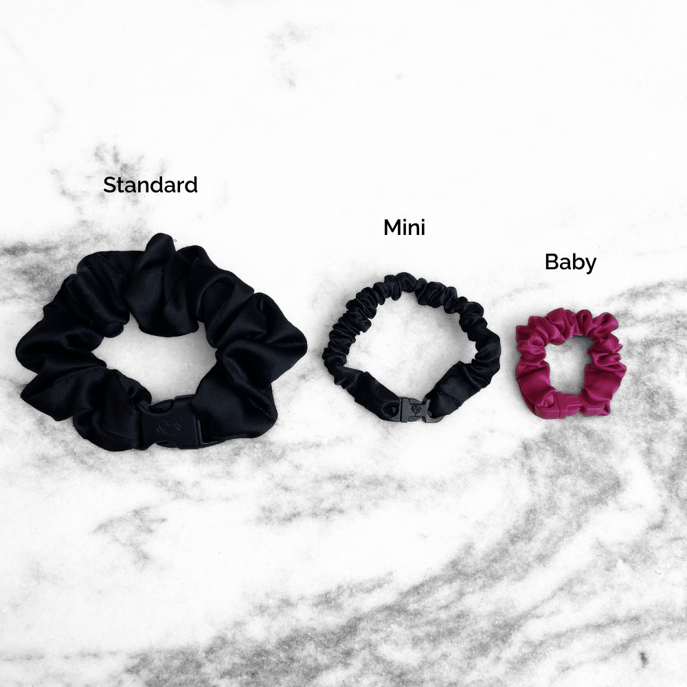 BABY 3-Pack Buckle Scrunchies Bundle - No Snagging, No Tangles - Christy's Beauty & Tingz LLC