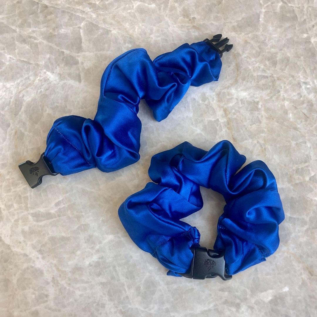 Buckle Scrunchie - Vibrant Solid Colors - No Snagging, No Tangles - Christy's Beauty & Tingz LLC