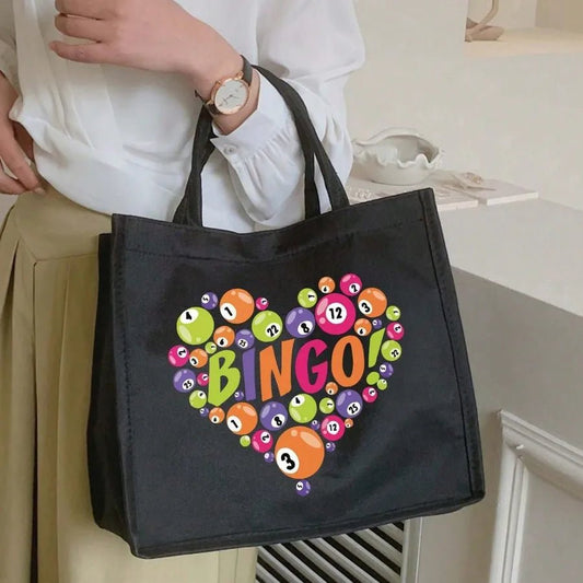 Women’s Polyester Handbag Featuring Letter Pattern, Suitable for All Seasons - Christy's Beauty & Tingz LLC