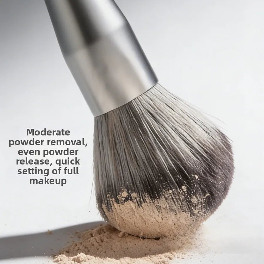 10-Piece Grey Makeup Brush Set — Durable Brushes for Professional Makeup Application - Christy's Beauty & Tingz LLC