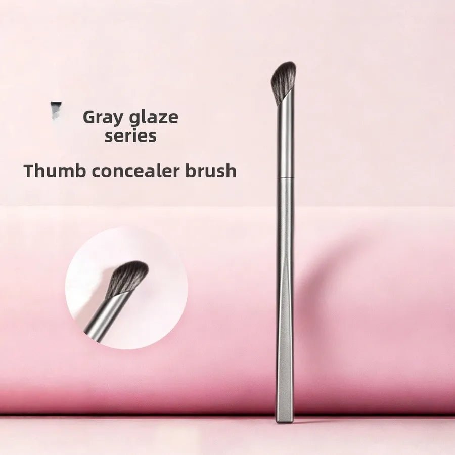 10-Piece Grey Makeup Brush Set — Durable Brushes for Professional Makeup Application - Christy's Beauty & Tingz LLC