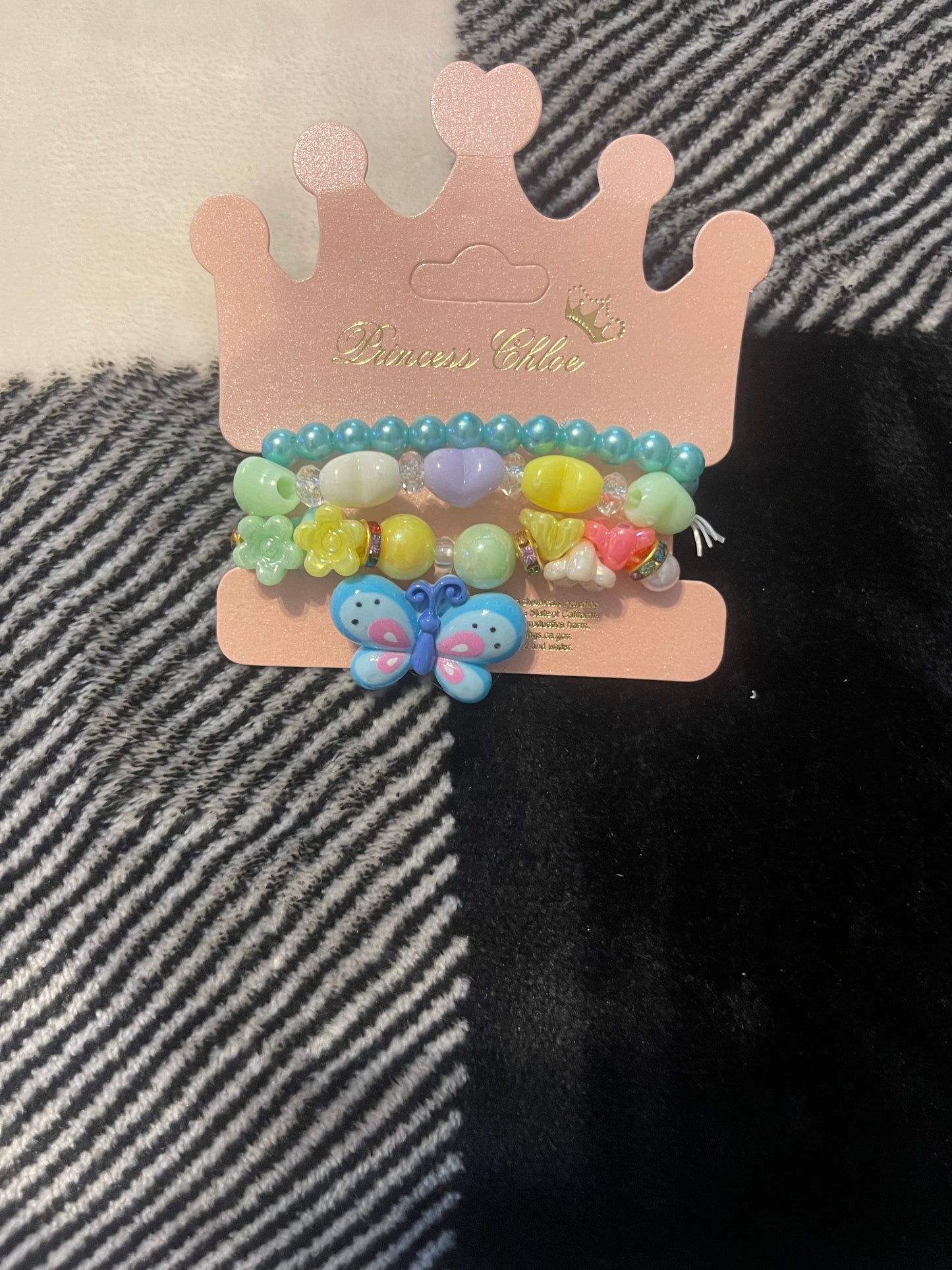 Butterfly bracelet stackers