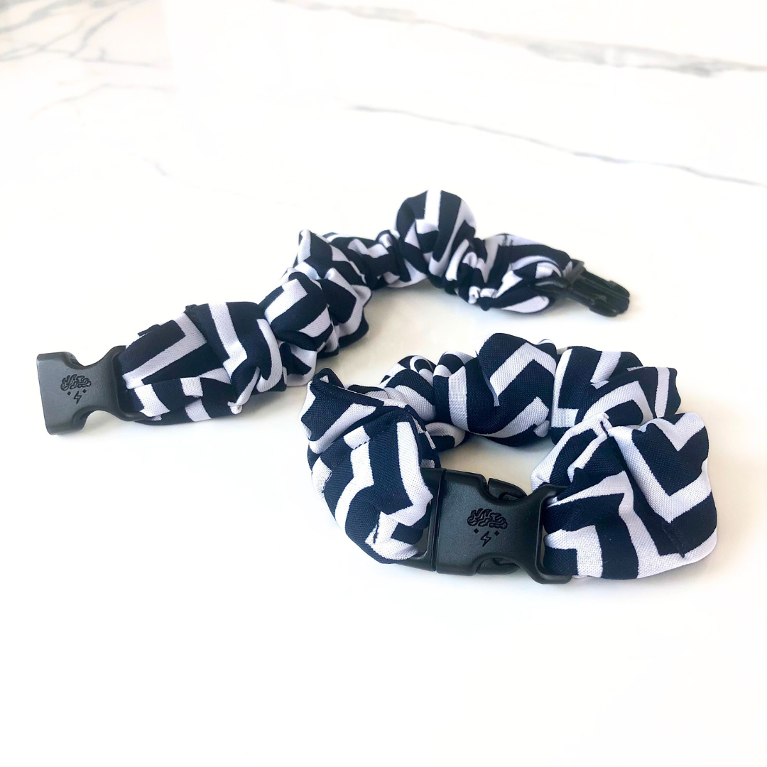 Warm Collection Buckle Scrunchies - No Snagging, No Tangles