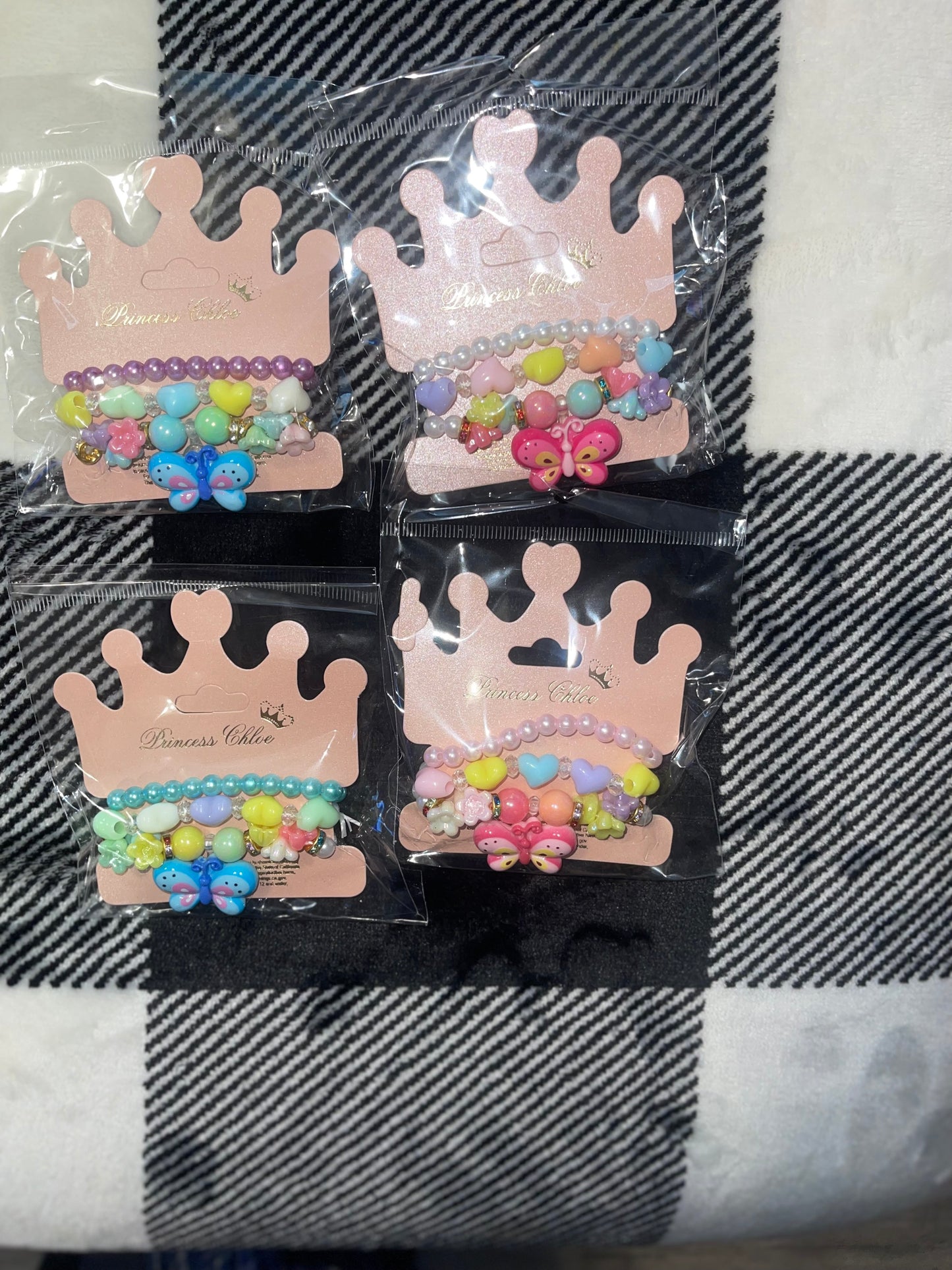 Butterfly bracelet stackers