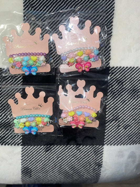 Butterfly bracelet stackers