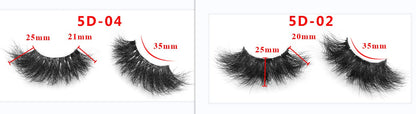 25mm Luxury Extra Long 5D Mink Lashes