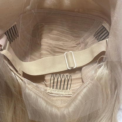 13/4 Transparent BOB wigs straight 14”