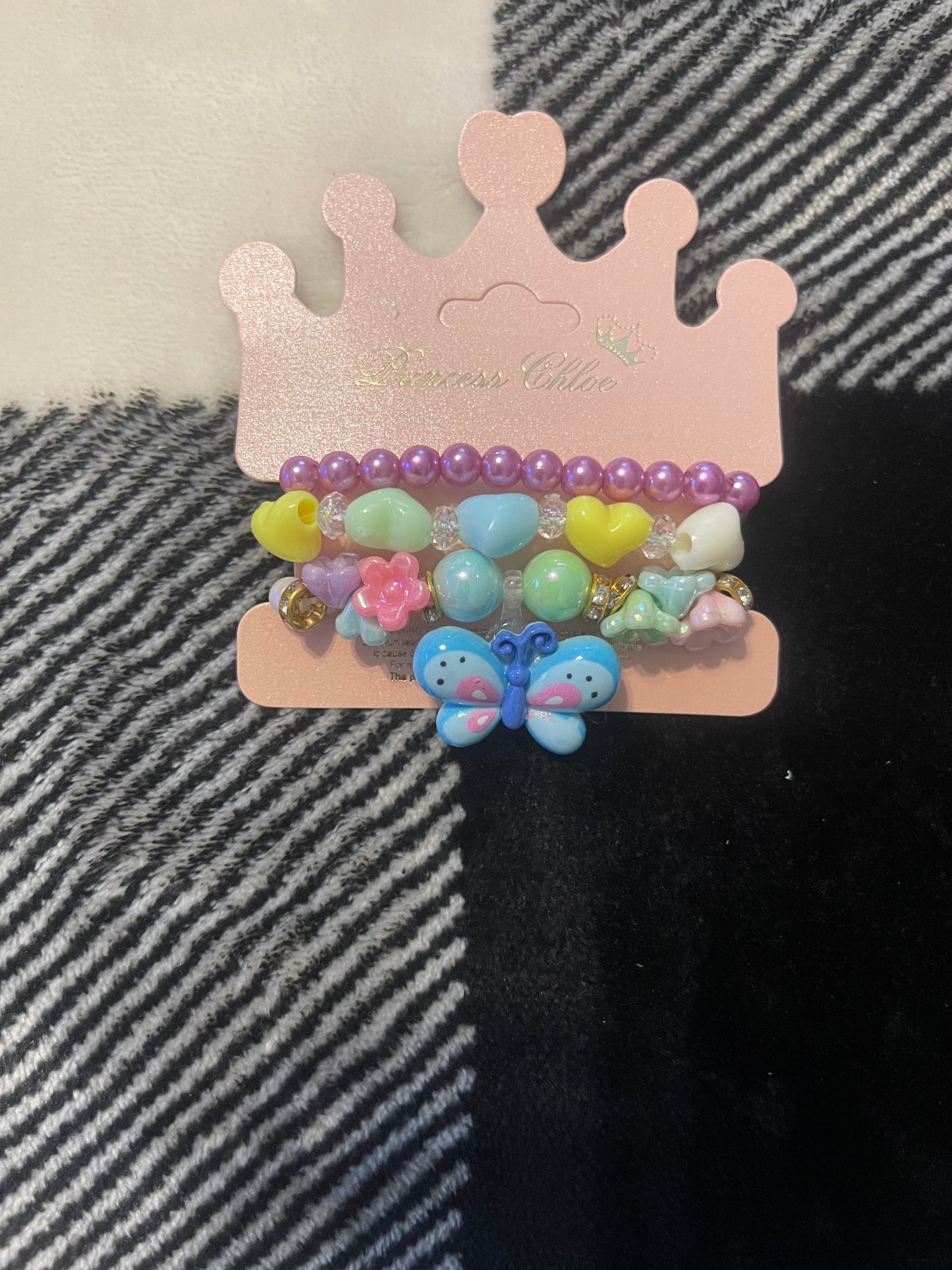 Butterfly bracelet stackers