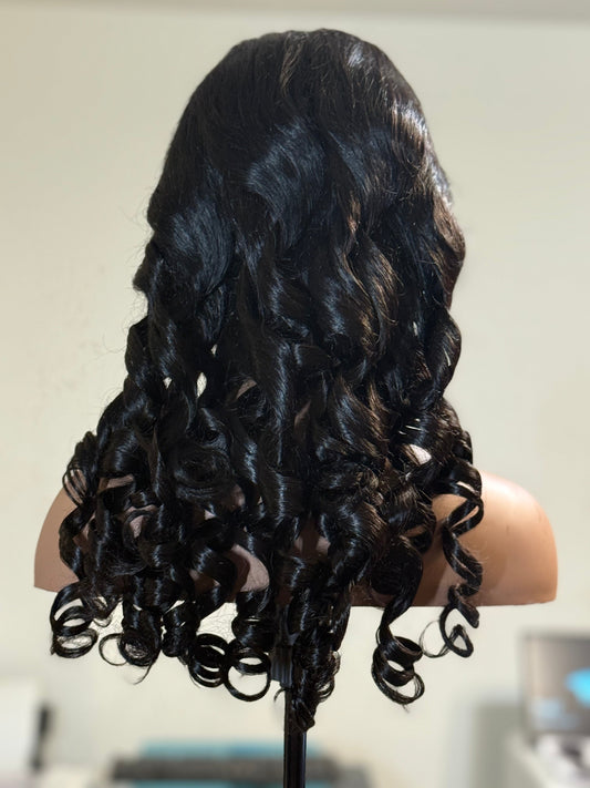 Royal Drip – Body Wave Lace Front Wig (Natural Black)