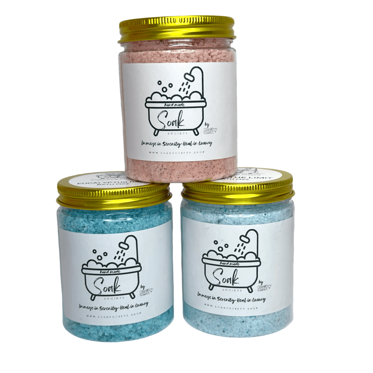 Soak Society Bath Fizz - Eucalyptus Rain