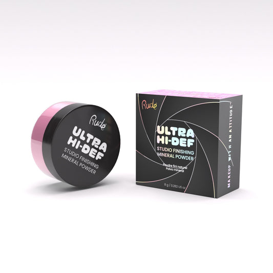 RUDE Ultra High Definition Studio Finishing Mineral Powder - Tender Rose