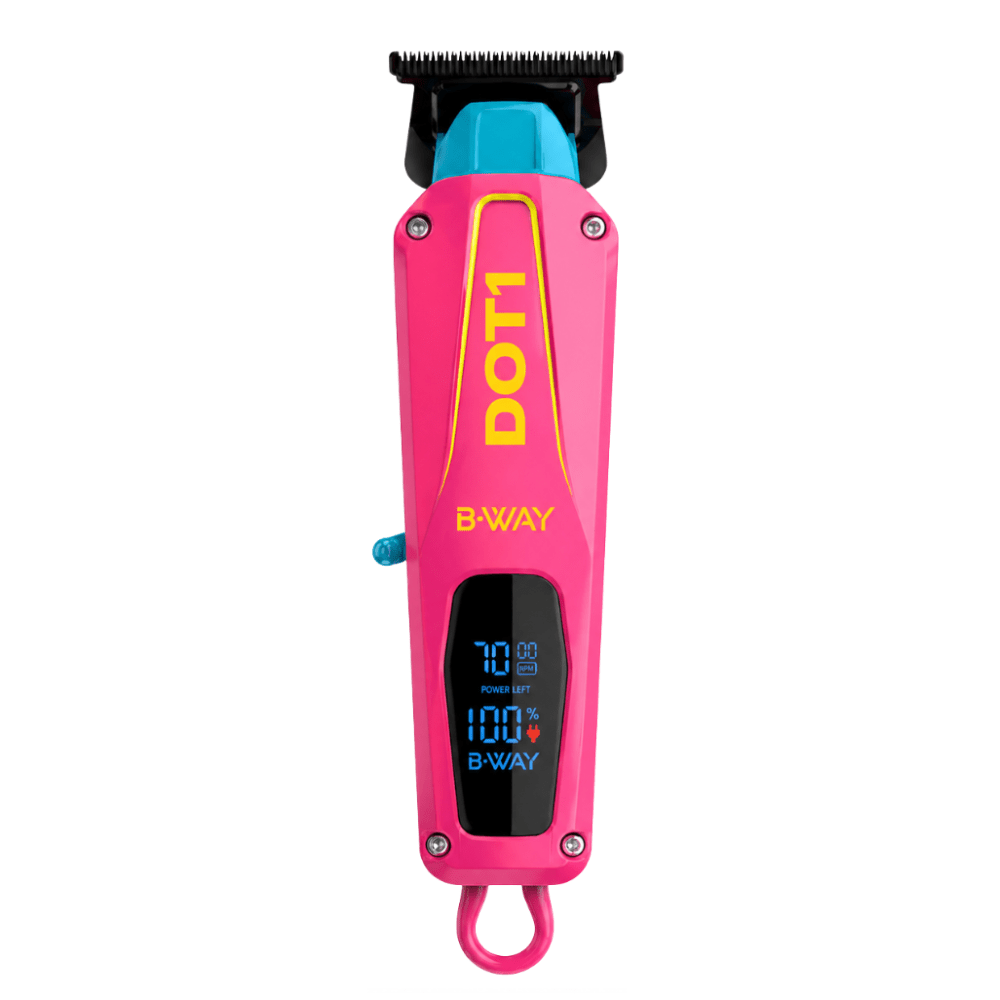 B-WAY DOT1 Pink Professional Cordless Trimmer – 7,000 RPM - Christy's Beauty & Tingz LLC