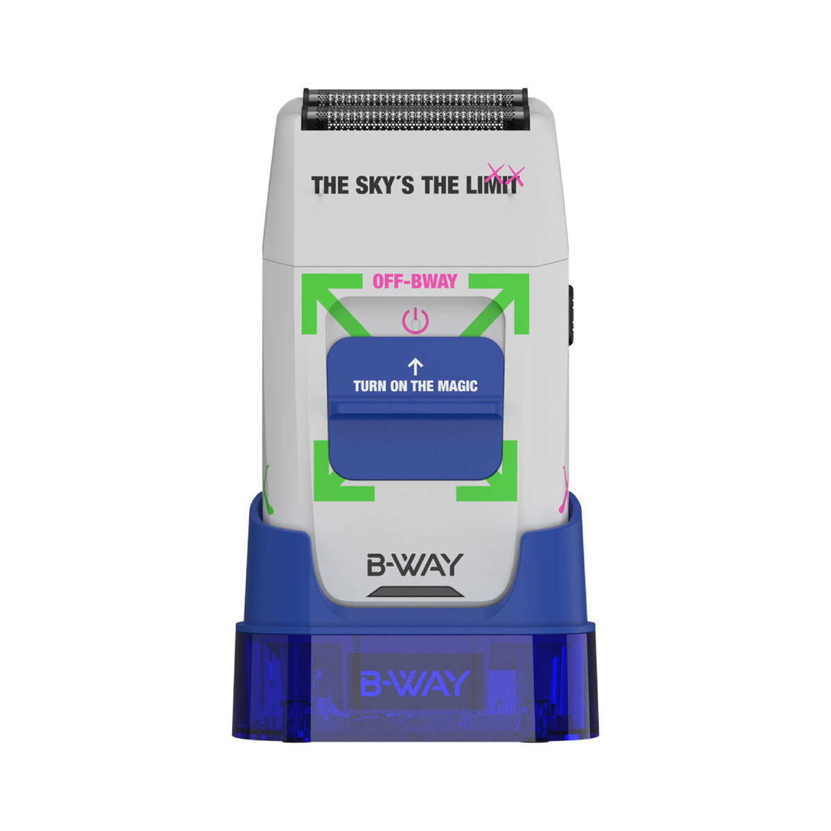 B-Way NEW Five Shorty Clipper, T-Pro Trimmer & OFF Shaver – Professional 3-in-1 Barber Set with Free Barber Cape - Christy's Beauty & Tingz LLC