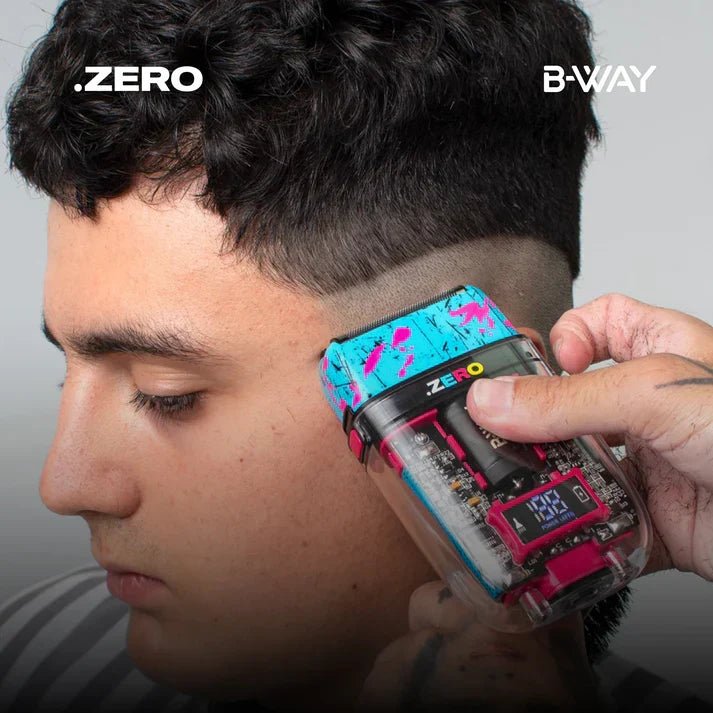 B-WAY Professional Barber Kit – Cordless Hair Clipper, Trimmer & Foil Shaver Set – New Five Clipper, DOT 1 Detail Trimmer & Zero Shaver for Fades, Haircuts, Detailing & Finishing - Christy's Beauty & Tingz LLC