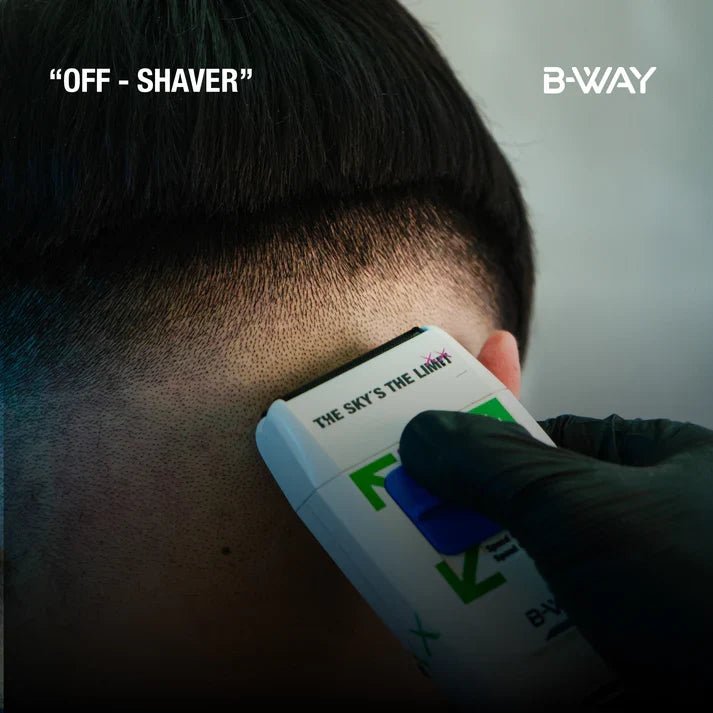 B-Way Urban Shorty Clipper & OFF Foil Shaver – Professional Barber Combo - Christy's Beauty & Tingz LLC