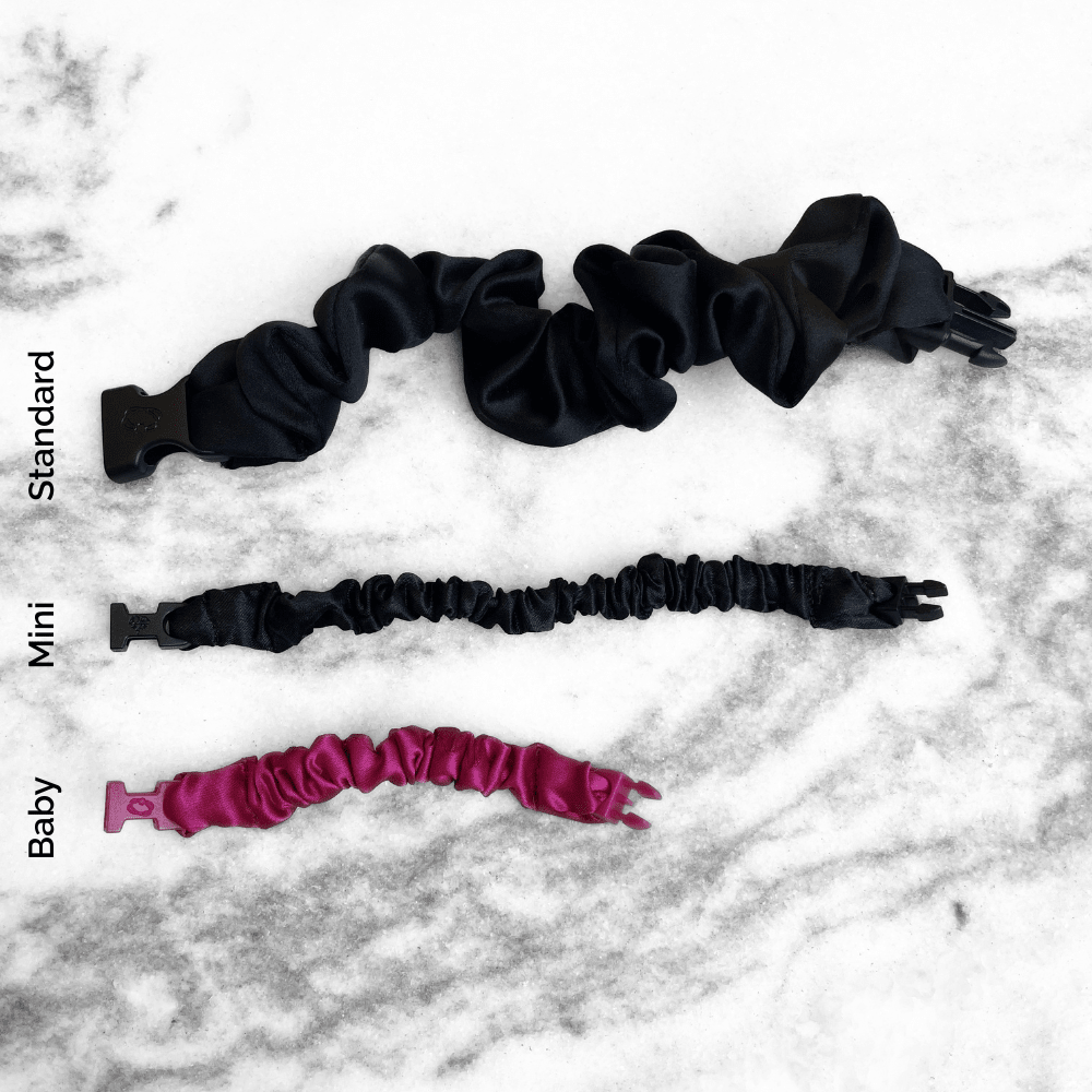 BABY 3-Pack Buckle Scrunchies Bundle - No Snagging, No Tangles - Christy's Beauty & Tingz LLC