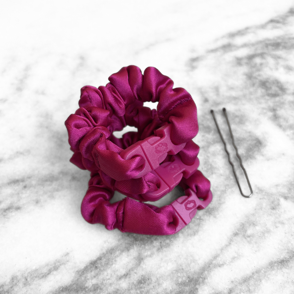 BABY 3-Pack Buckle Scrunchies Bundle - No Snagging, No Tangles - Christy's Beauty & Tingz LLC