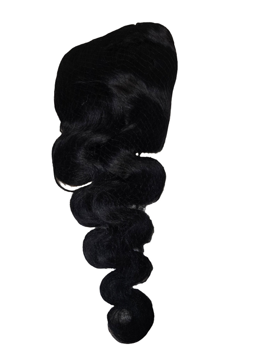 Brazilian Loose Wave 13x4 Frontal – Natural Black
