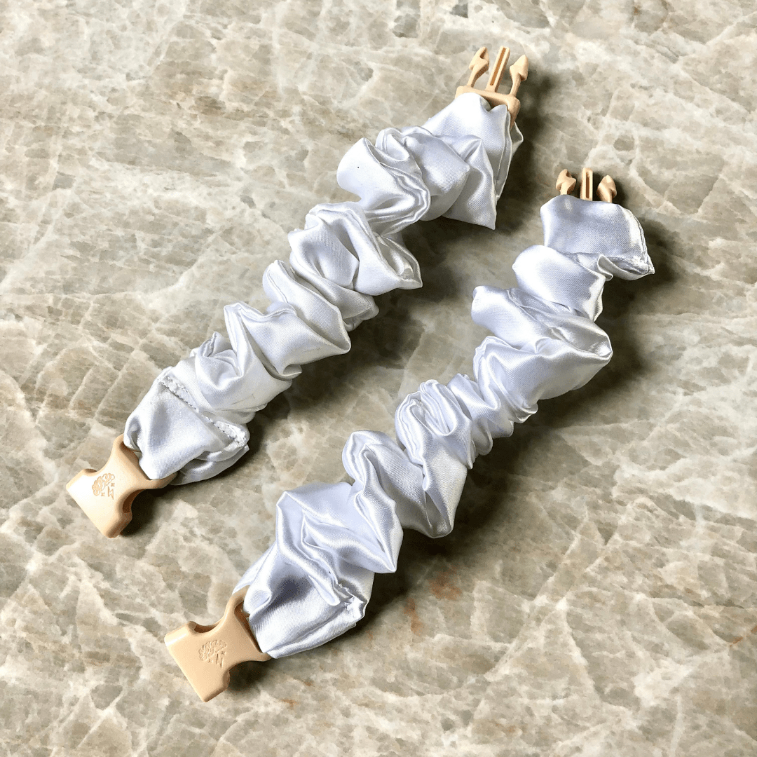 Buckle Scrunchie - Neutral Colors - No Snagging, No Tangles - Christy's Beauty & Tingz LLC