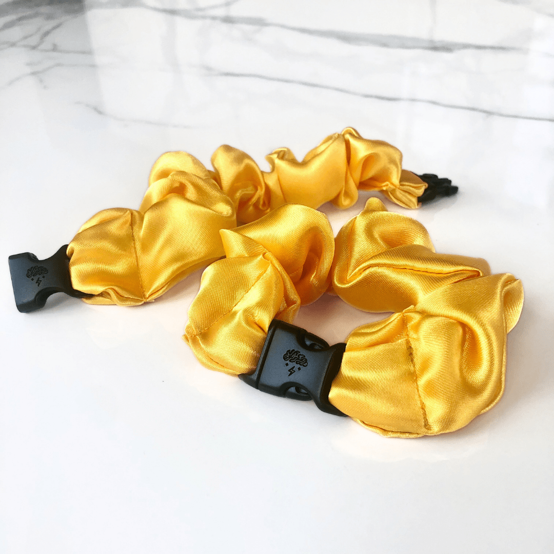Buckle Scrunchie - Vibrant Solid Colors - No Snagging, No Tangles - Christy's Beauty & Tingz LLC
