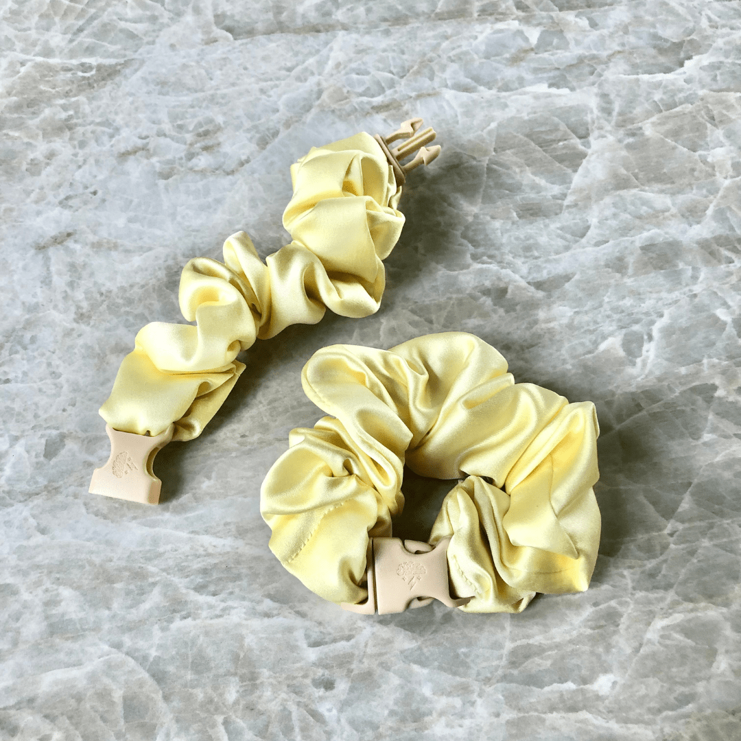 Buckle Scrunchie - Vibrant Solid Colors - No Snagging, No Tangles - Christy's Beauty & Tingz LLC