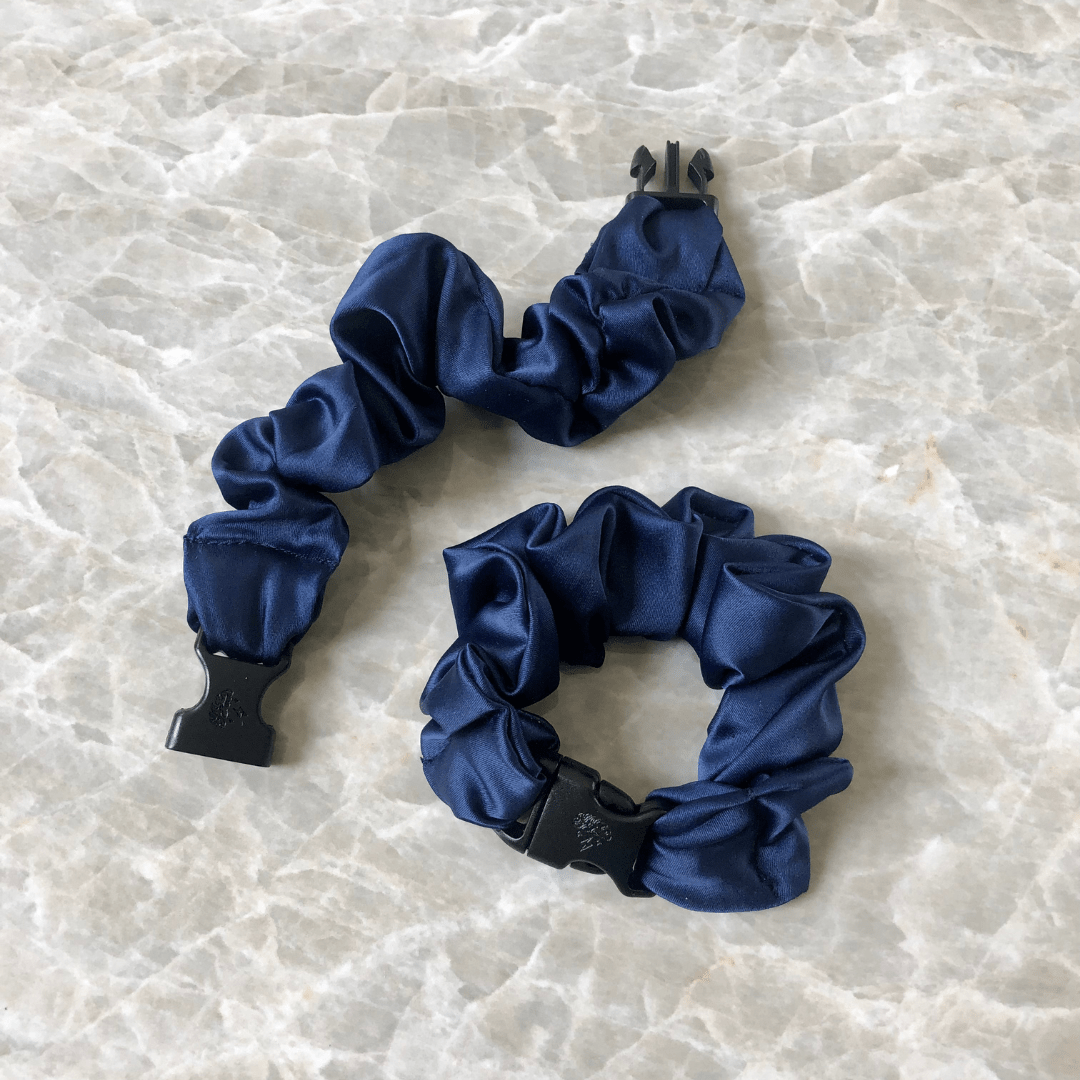 Buckle Scrunchie - Vibrant Solid Colors - No Snagging, No Tangles - Christy's Beauty & Tingz LLC