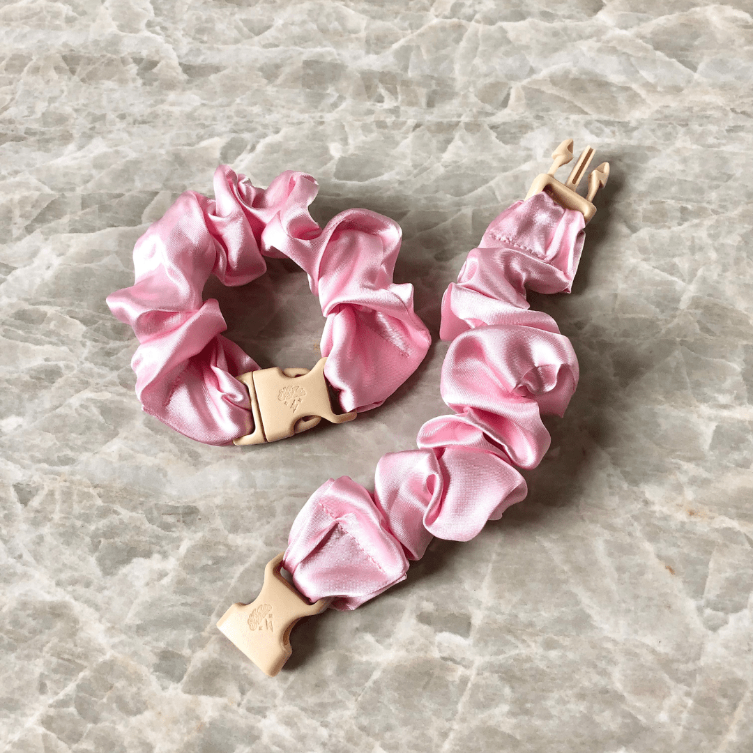 Buckle Scrunchie - Vibrant Solid Colors - No Snagging, No Tangles - Christy's Beauty & Tingz LLC