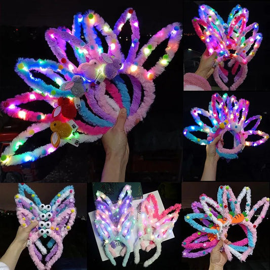 Bunny Ears Plush Led Toys - Christy's Beauty & Tingz LLC