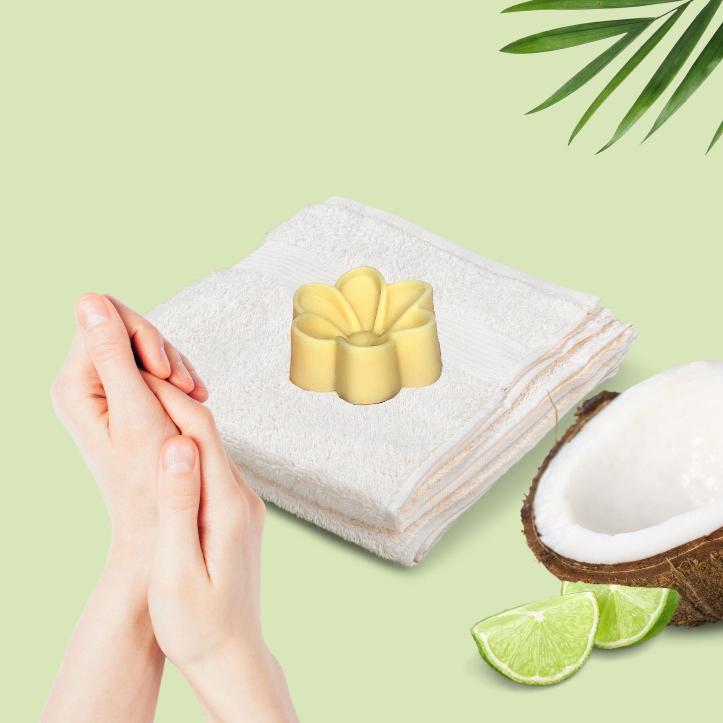 Flower Shaped Lotion Bar