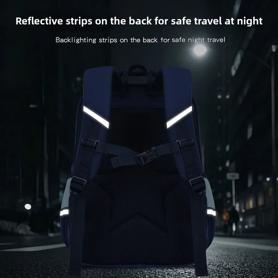 Dinosaur School Backpack for Boys in Breathable Nylon Material, Suitable for Spring and Summer - Christy's Beauty & Tingz LLC