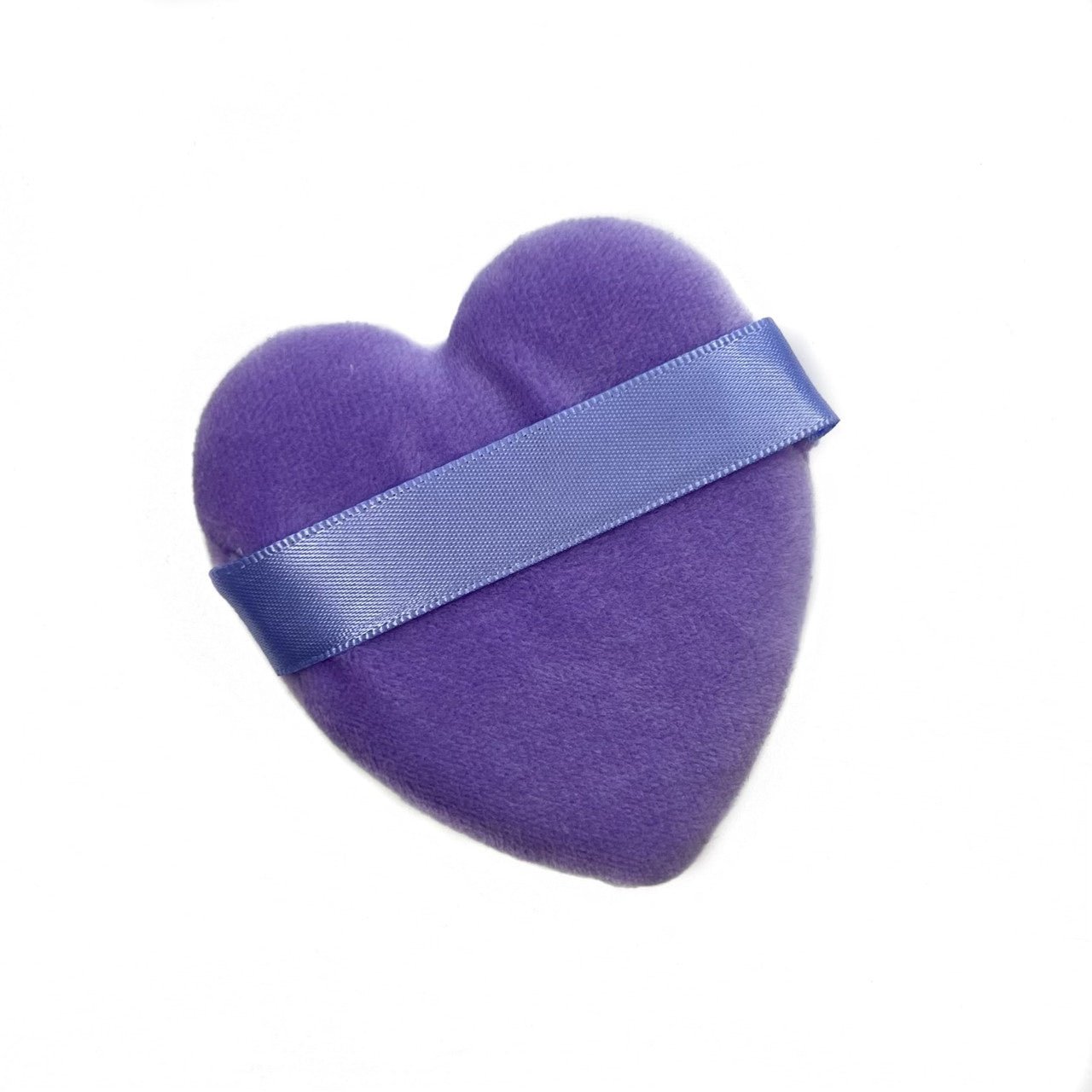 Heart Cosmetic Puff Lavender