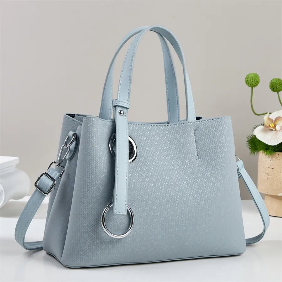 Large Capacity Trendy Handbag Ladies Handbag Casual Shoulder Bag Suitable for and Travel - Christy's Beauty & Tingz LLC
