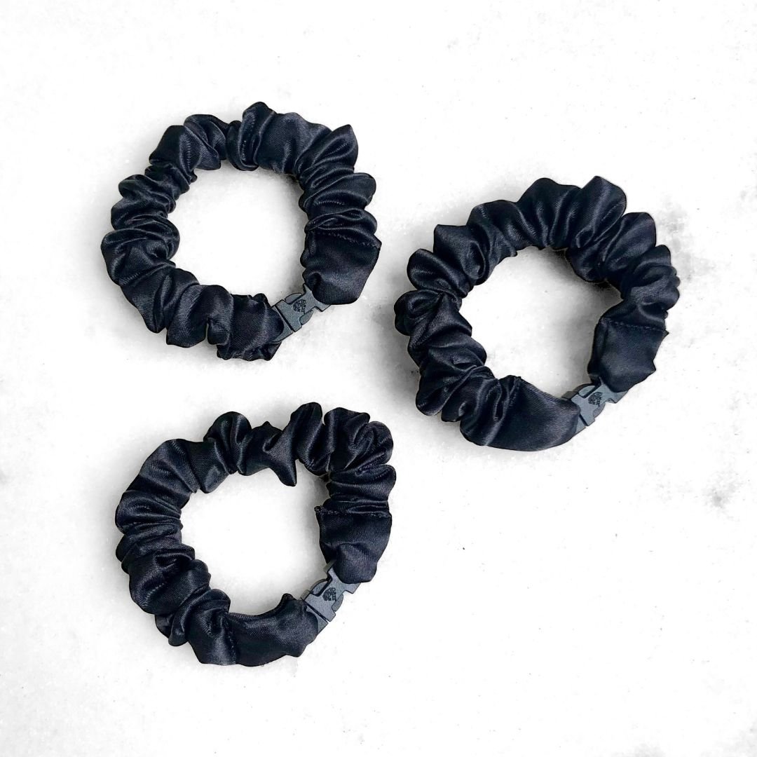 MINI 3-Pack Buckle Scrunchies Bundle - No Snagging, No Tangles - Christy's Beauty & Tingz LLC