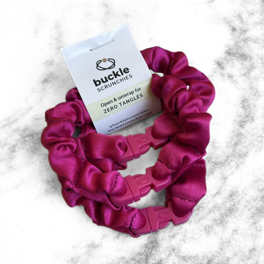 MINI 3-Pack Buckle Scrunchies Bundle - No Snagging, No Tangles - Christy's Beauty & Tingz LLC