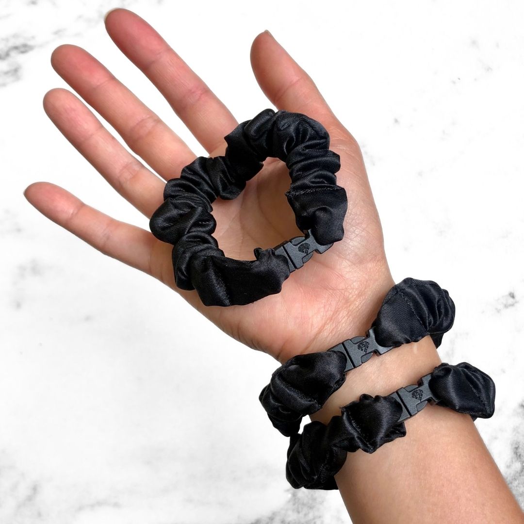 MINI 3-Pack Buckle Scrunchies Bundle - No Snagging, No Tangles - Christy's Beauty & Tingz LLC