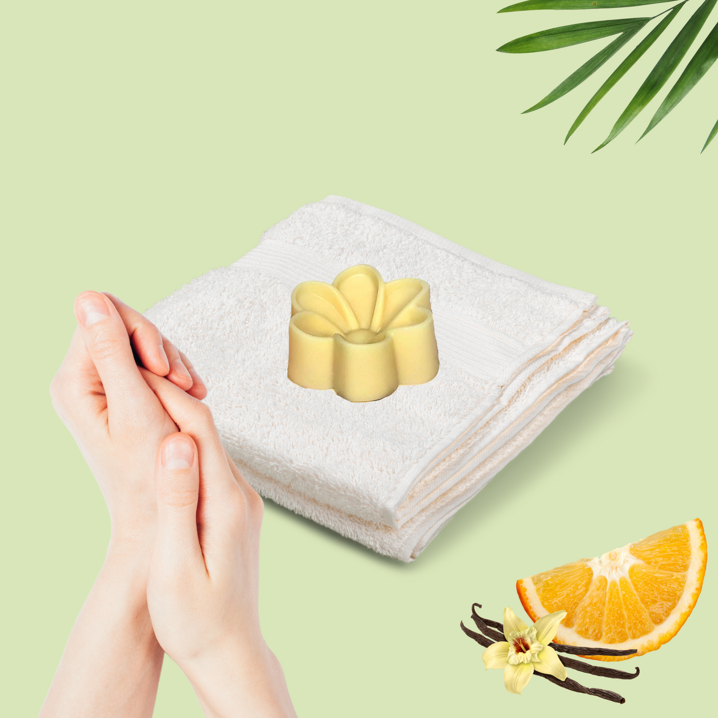 Flower Shaped Lotion Bar