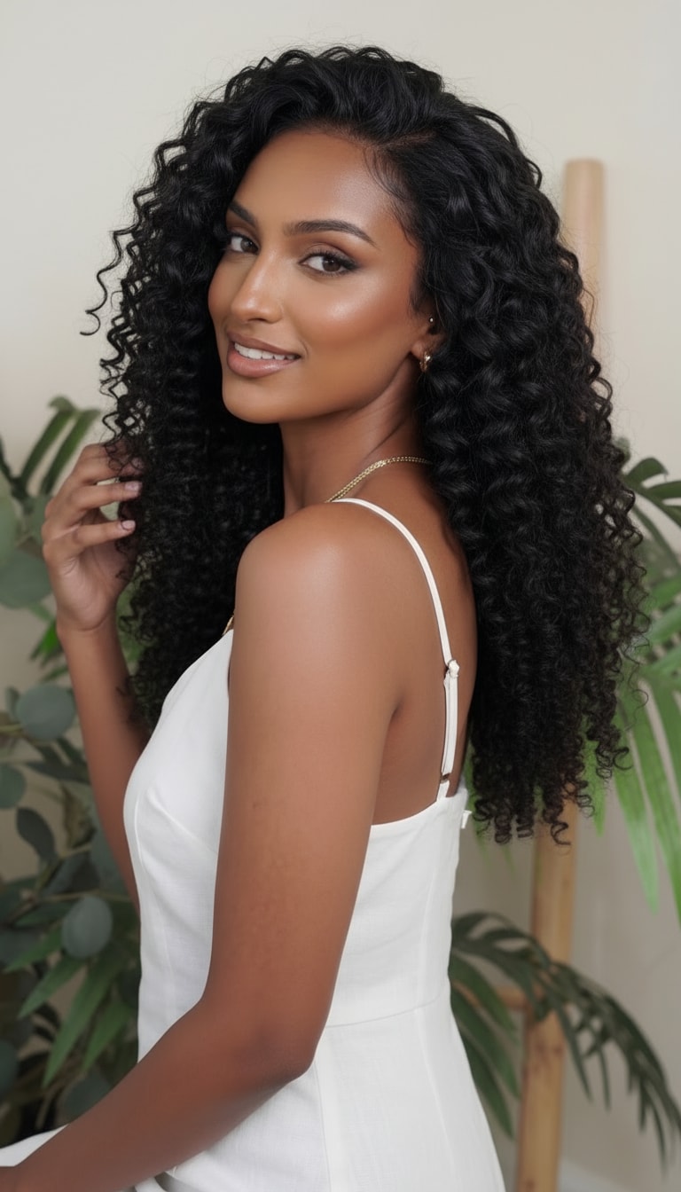 Italian Curl Wefted Bundle