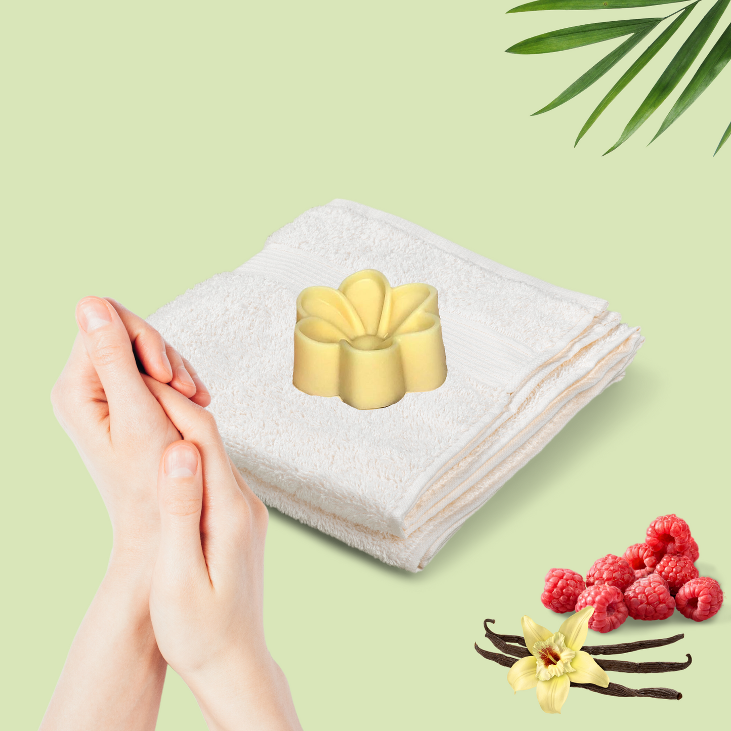 Flower Shaped Lotion Bar