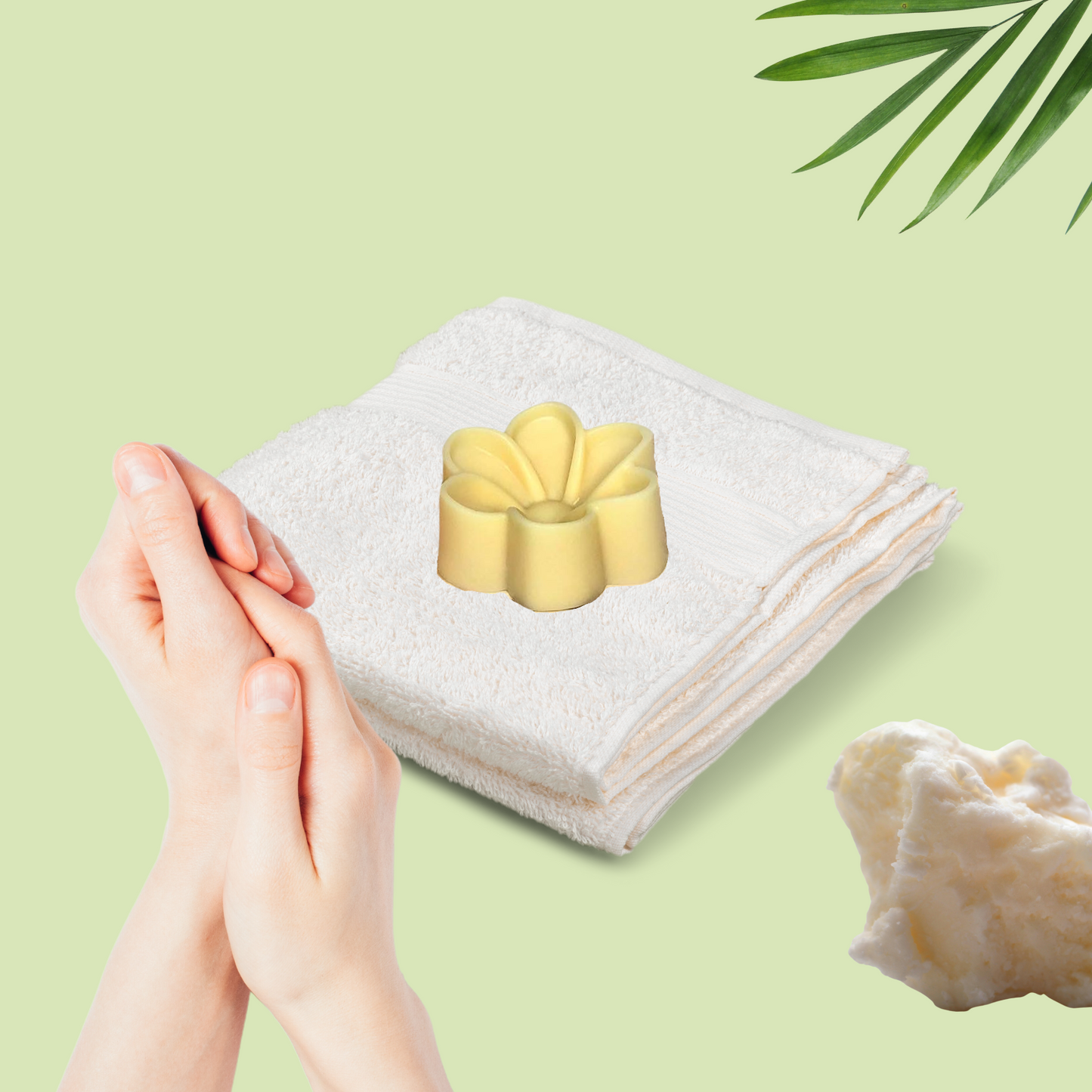 Flower Shaped Lotion Bar