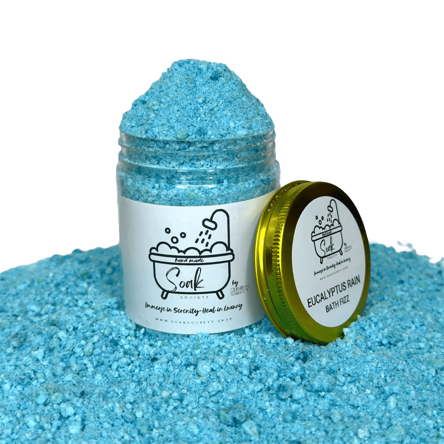 Soak Society Bath Fizz - Eucalyptus Rain