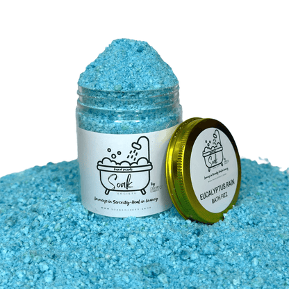 Soak Society Bath Fizz - Eucalyptus Rain
