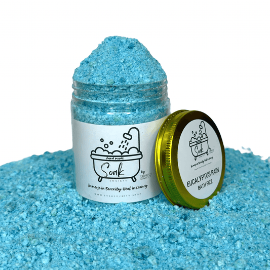 Soak Society Bath Fizz - Eucalyptus Rain