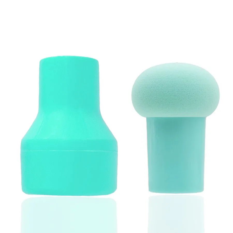 Solid Color Makeup Puff Sponge 1 Piece with Storage Box for Easy Makeup Application - Christy's Beauty & Tingz LLC