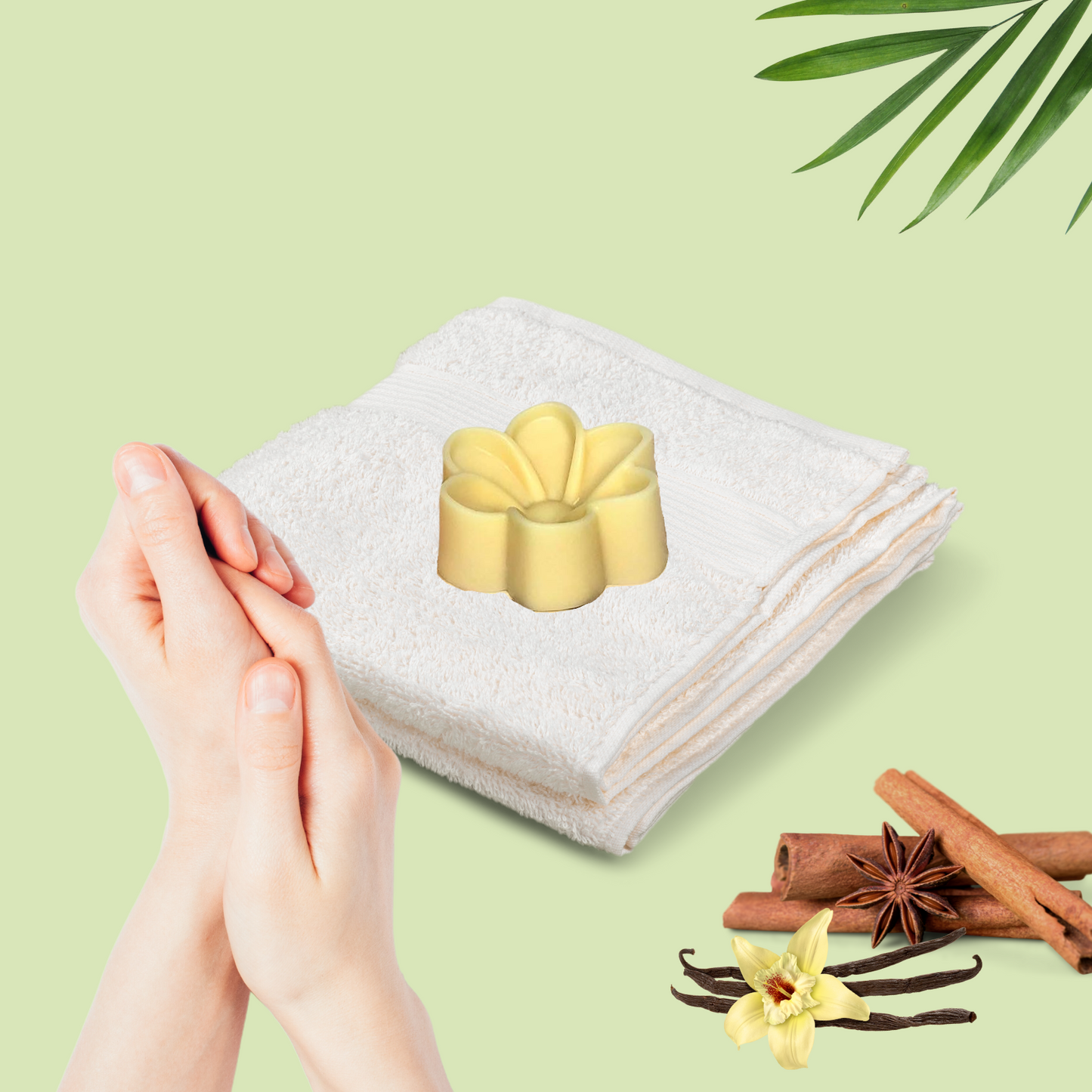 Flower Shaped Lotion Bar