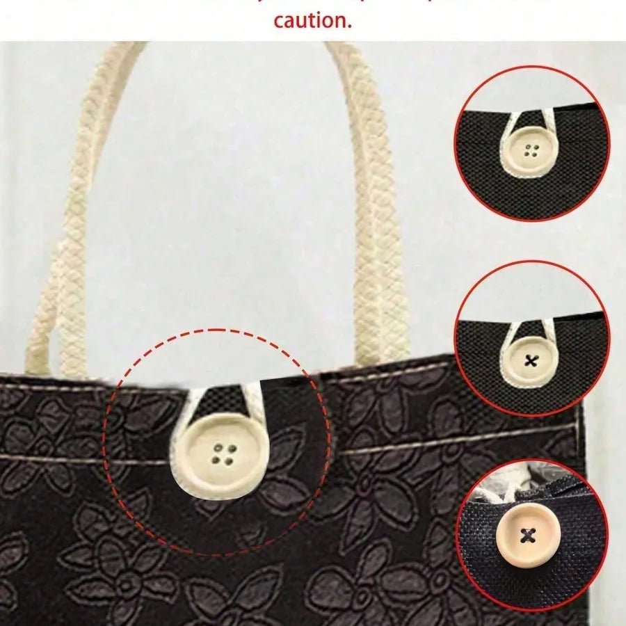 Women’s Polyester Handbag Featuring Letter Pattern, Suitable for All Seasons and MAMA Festival - Christy's Beauty & Tingz LLC