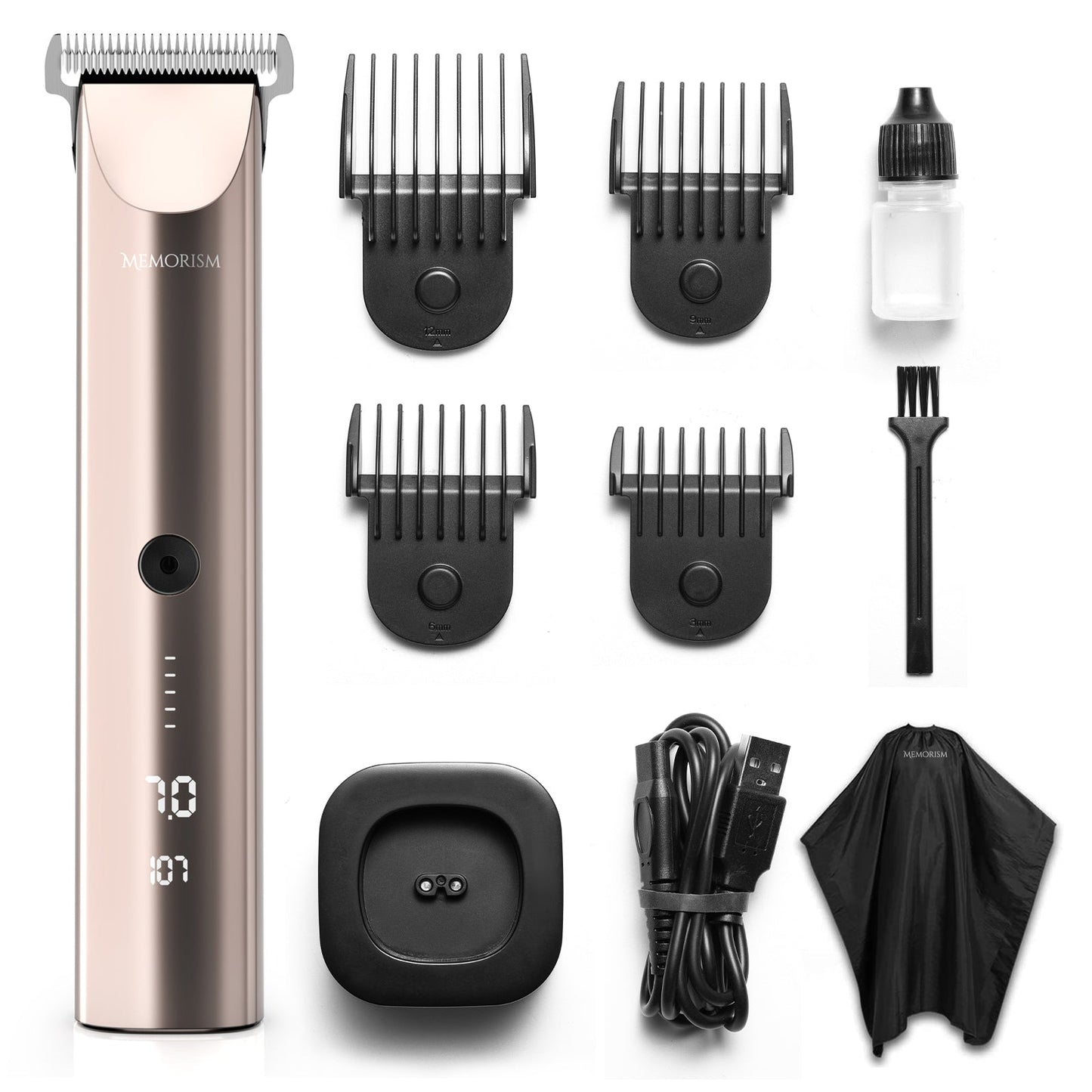 Blizz CS7 Hair Clipper Stainless Steel Blades Waterproof