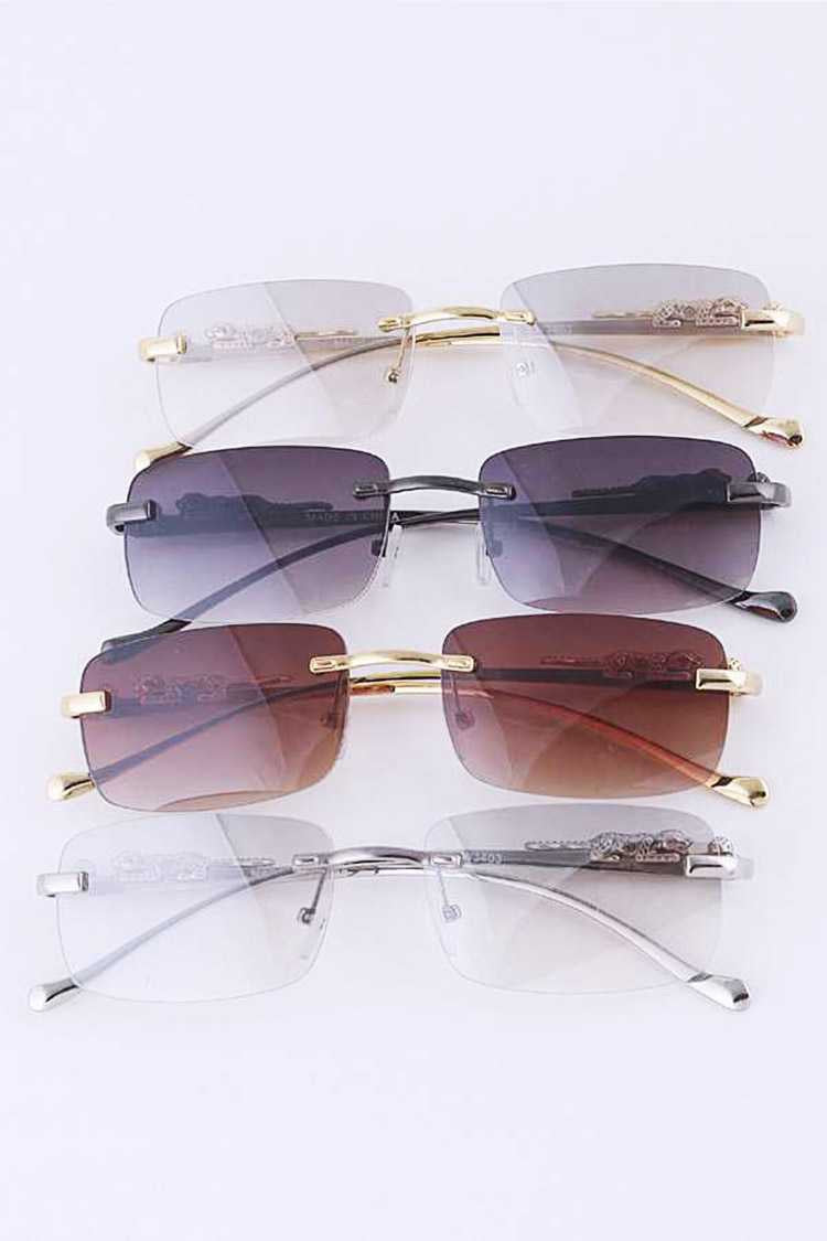 Leopard Temple Shades